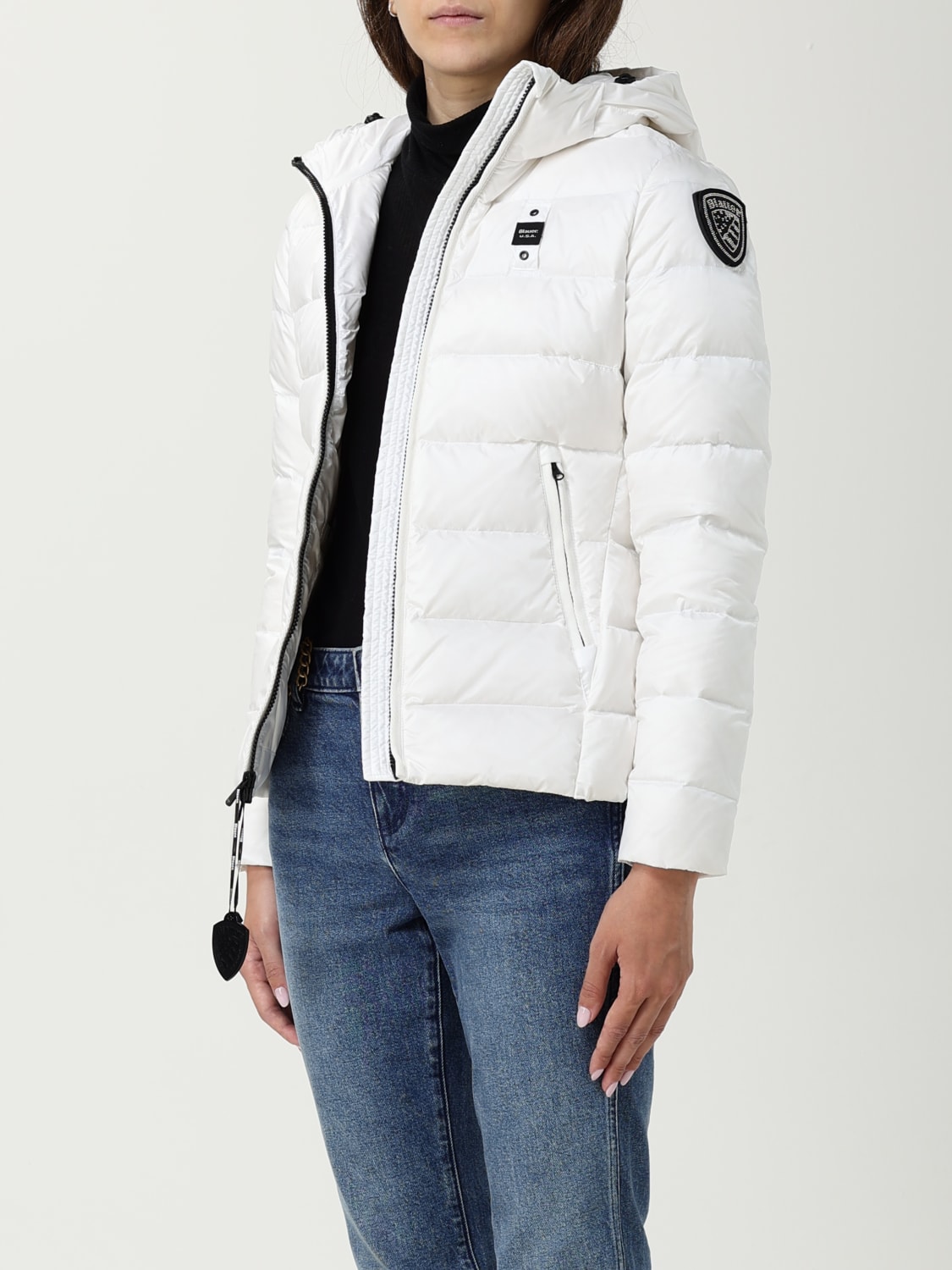 BLAUER CHAQUETA: Chaqueta mujer Blauer, Blanco - Img 3