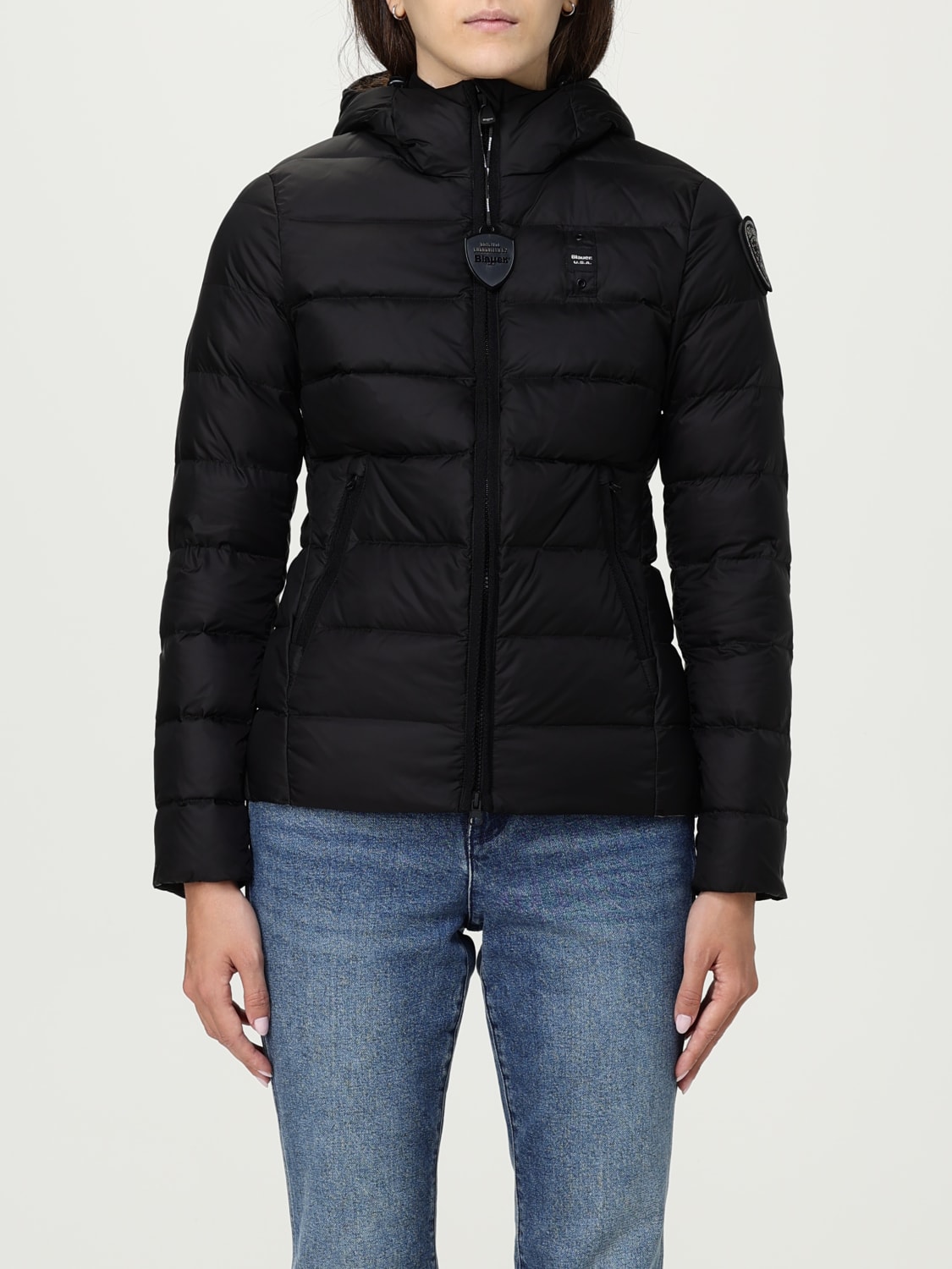 BLAUER 外套: 外套 女士 Blauer, 黑色 - Img 1