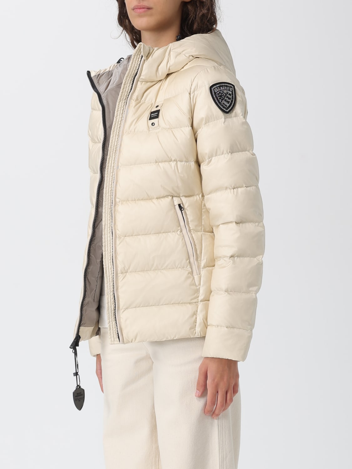 BLAUER VESTE: Veste femme Blauer, Gris - Img 3