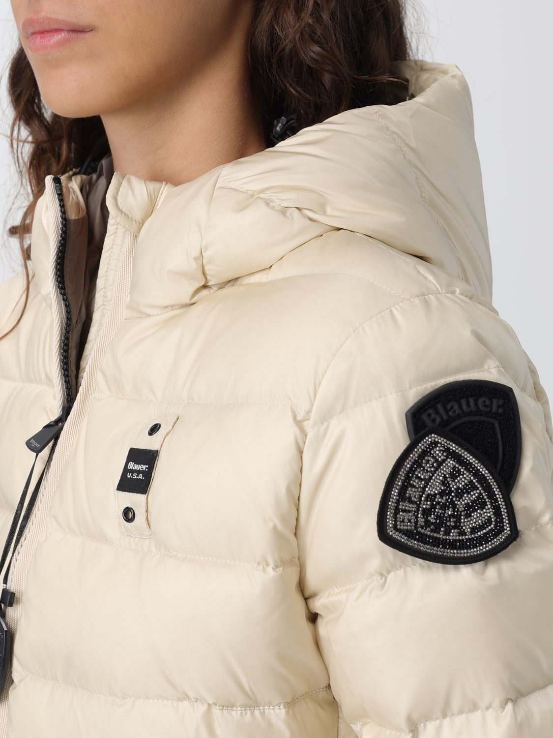 BLAUER VESTE: Veste femme Blauer, Gris - Img 4