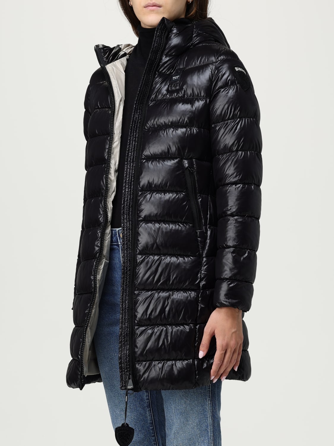 BLAUER JACKET: Jacket woman Blauer, Black - Img 3