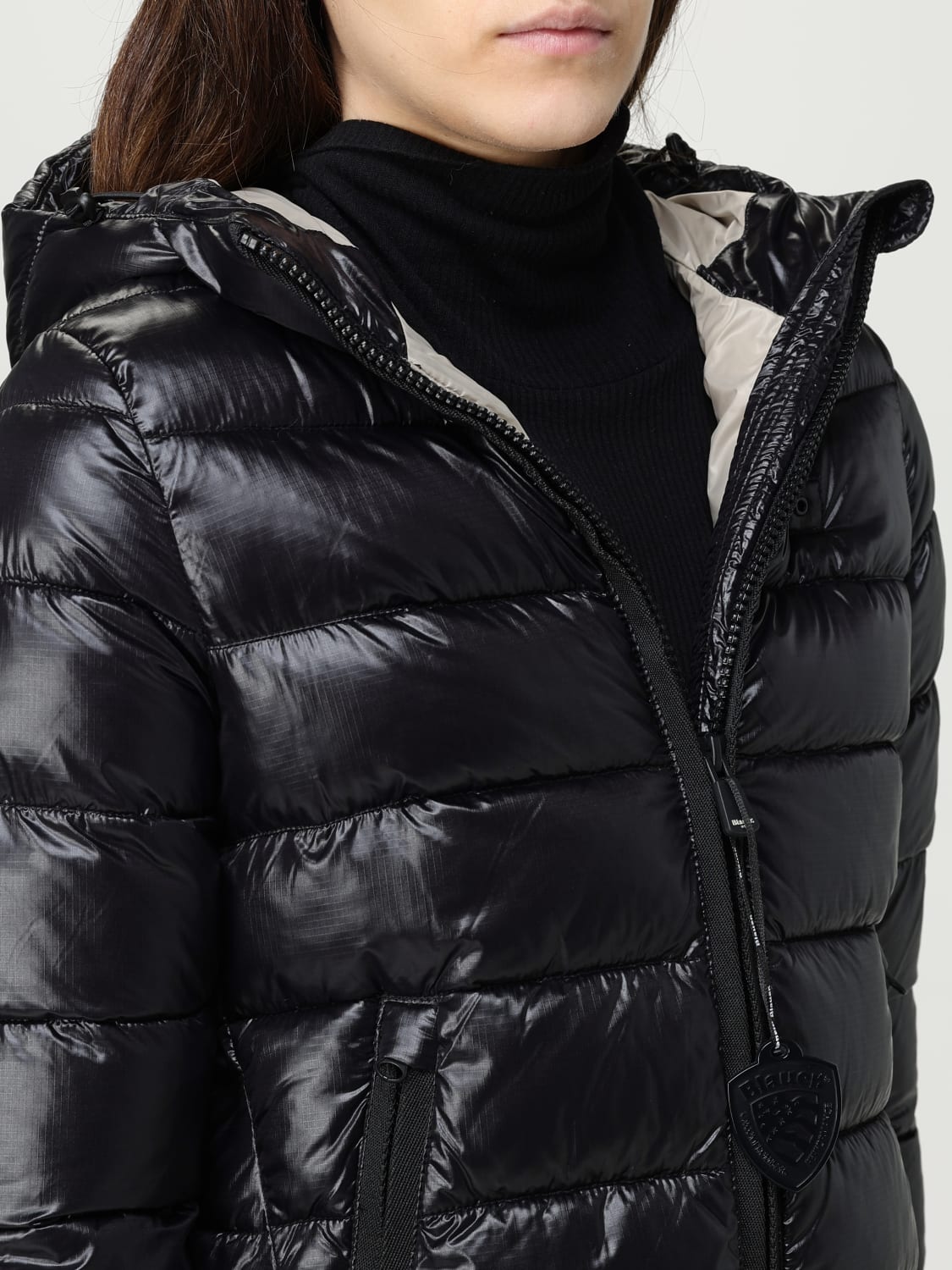 BLAUER JACKET: Jacket woman Blauer, Black - Img 4