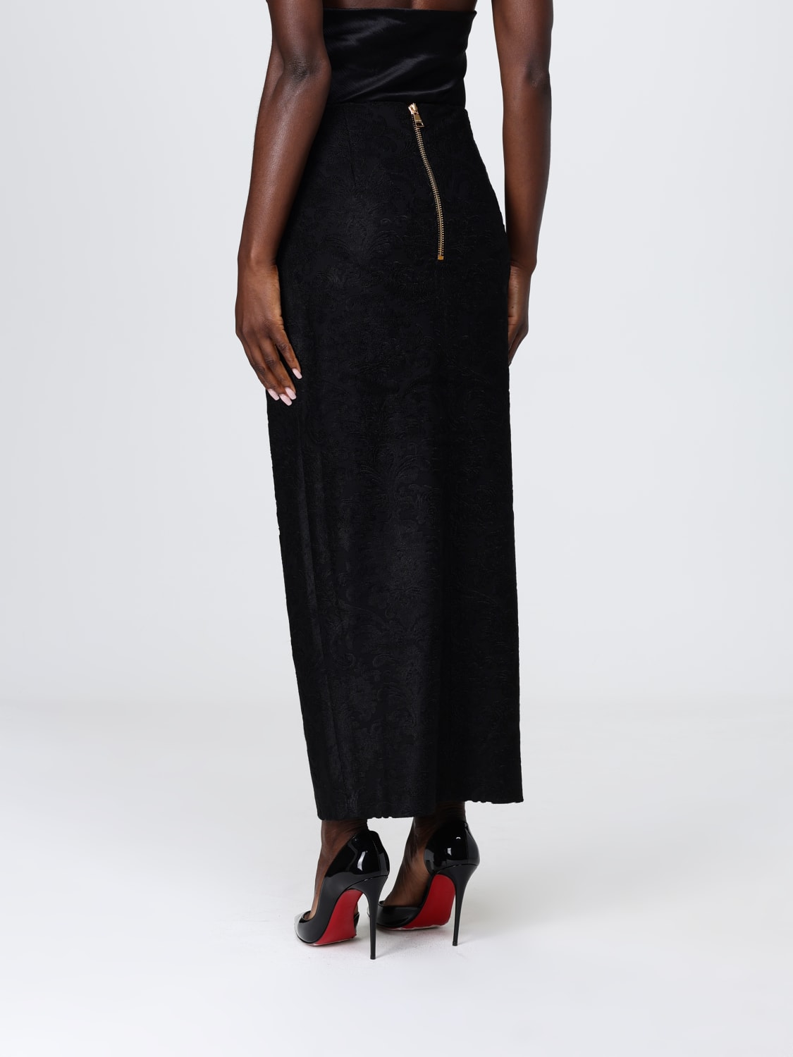 BALMAIN SKIRT: Skirt woman Balmain, Black - Img 3