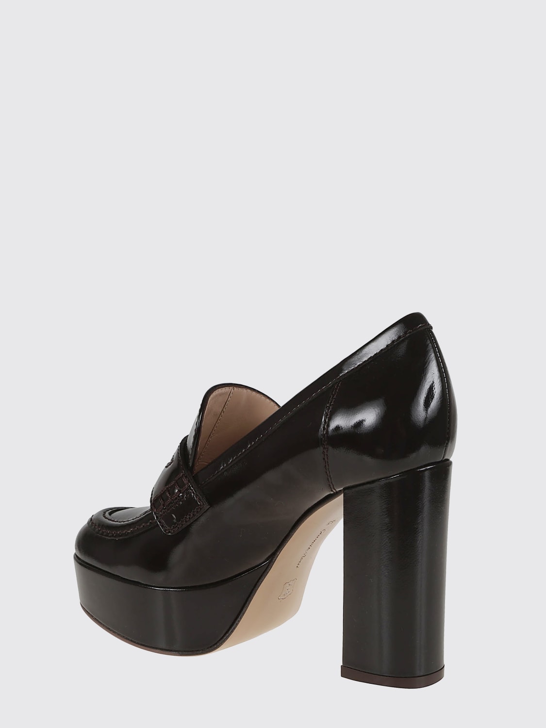 GIANVITO ROSSI PUMP: High heel shoes woman Gianvito Rossi, Coffee - Img 3
