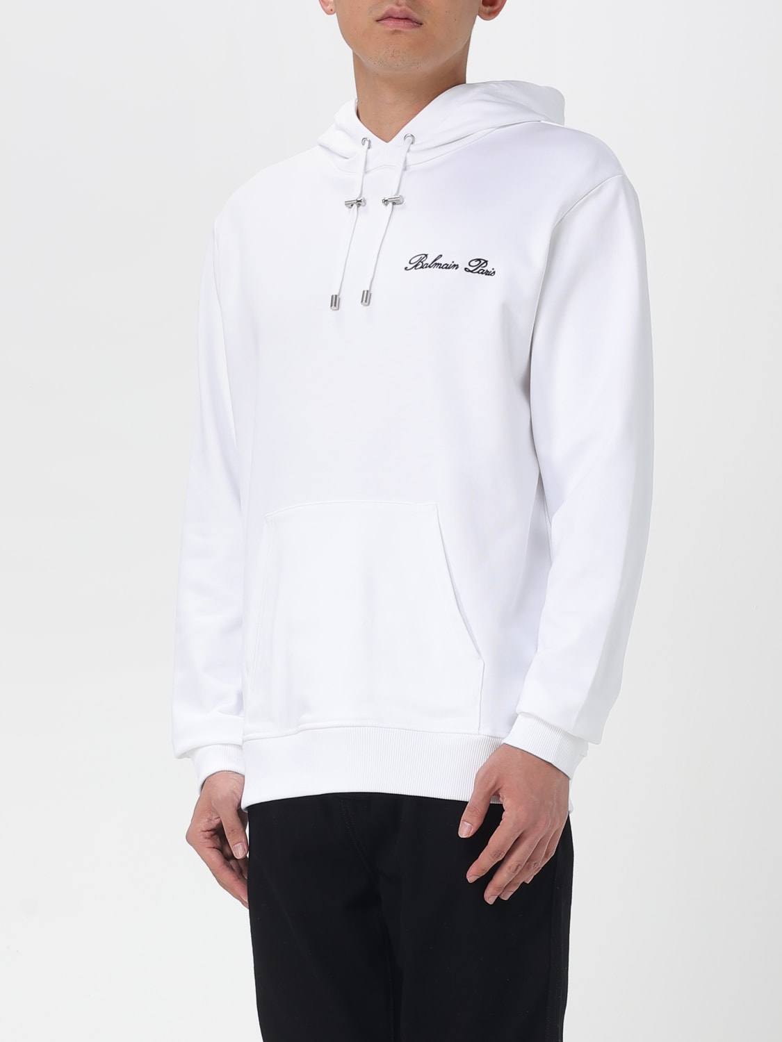 BALMAIN SWEATSHIRT: Sweatshirt men Balmain, White - Img 4