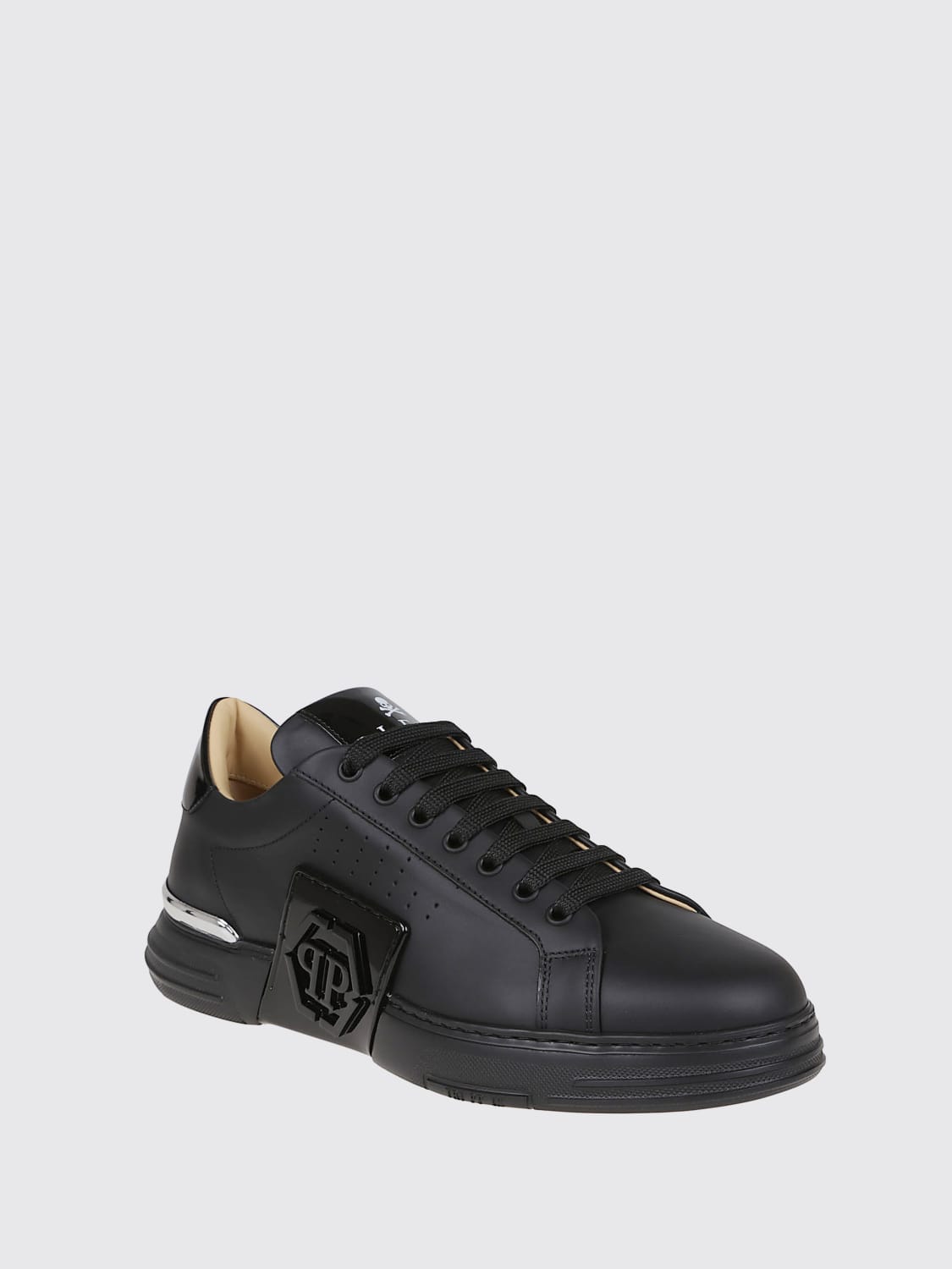 PHILIPP PLEIN SNEAKERS: Socken herren Philipp Plein, Schwarz - Img 2