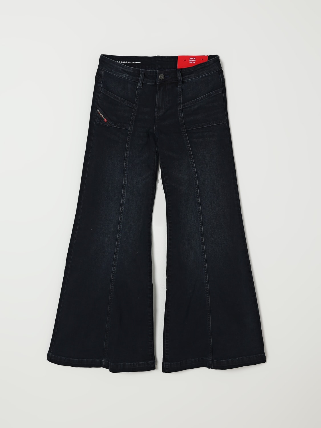 DIESEL JEANS: Jeans kinder Diesel, Denim - Img 1
