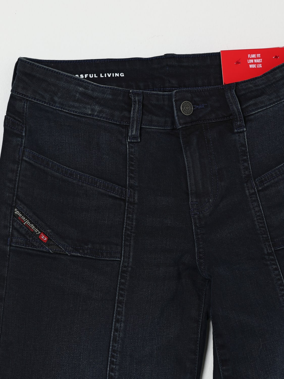 DIESEL JEANS: Jeans kinder Diesel, Denim - Img 3