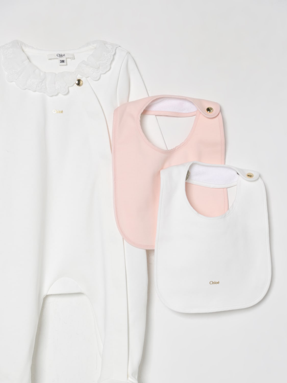 CHLOÉ JUMPSUIT: Tracksuits kids ChloÉ, White - Img 3