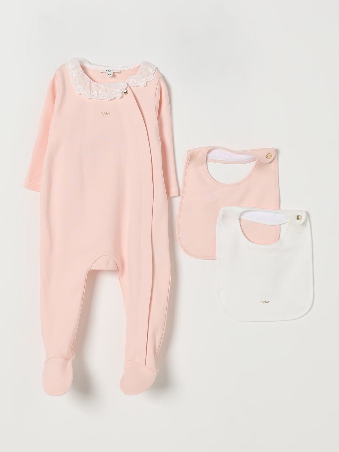 CHLOÉ JUMPSUIT: Tracksuits kids ChloÉ, Pink - Img 1
