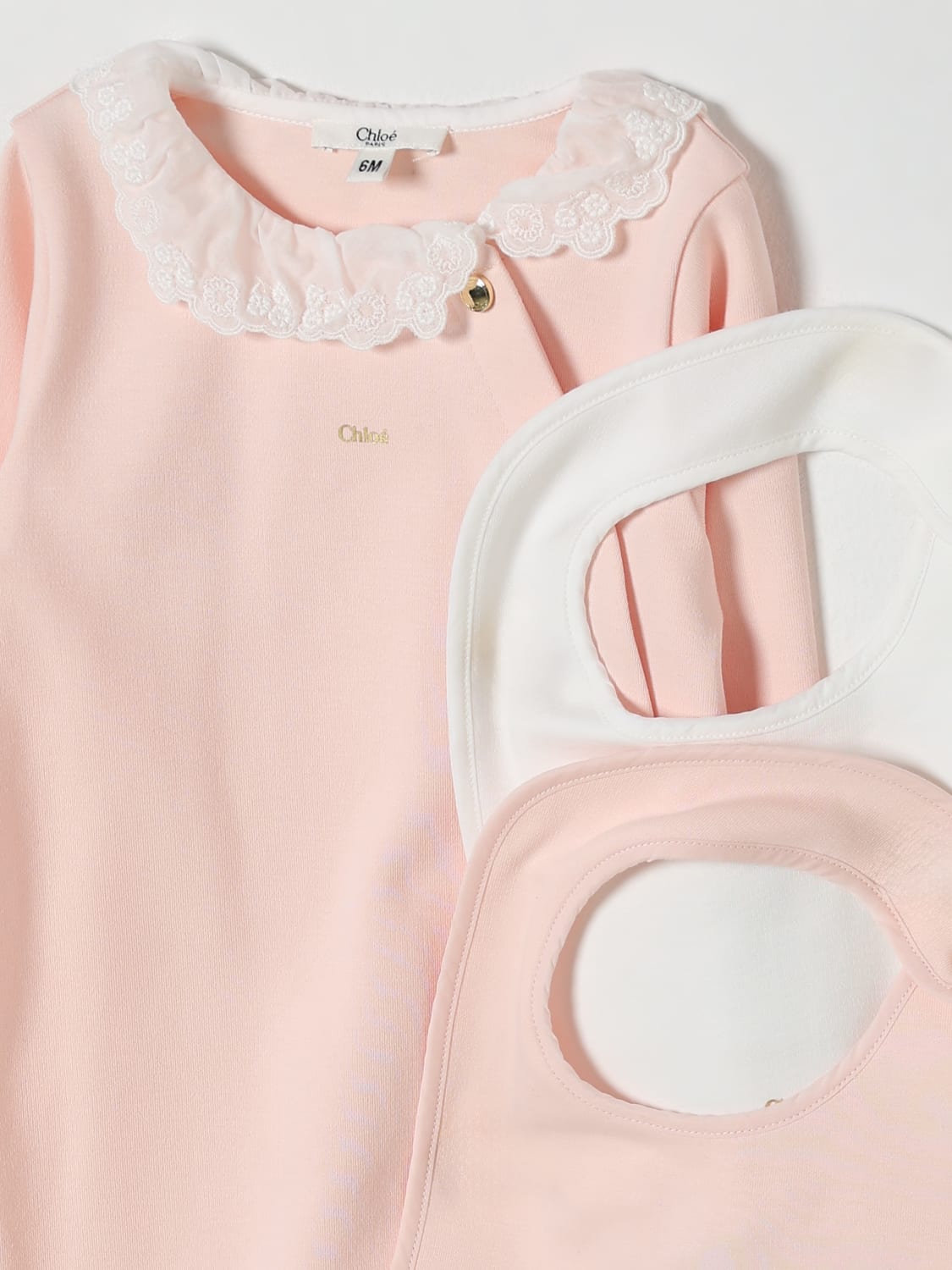 CHLOÉ JUMPSUIT: Tracksuits kids ChloÉ, Pink - Img 3