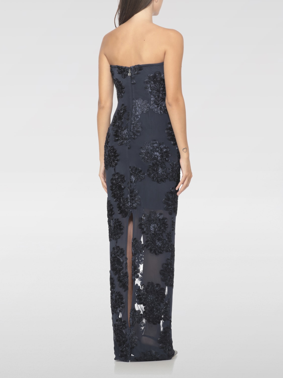 ROTATE VESTIDO: Vestido mujer Rotate, Azul Oscuro - Img 3