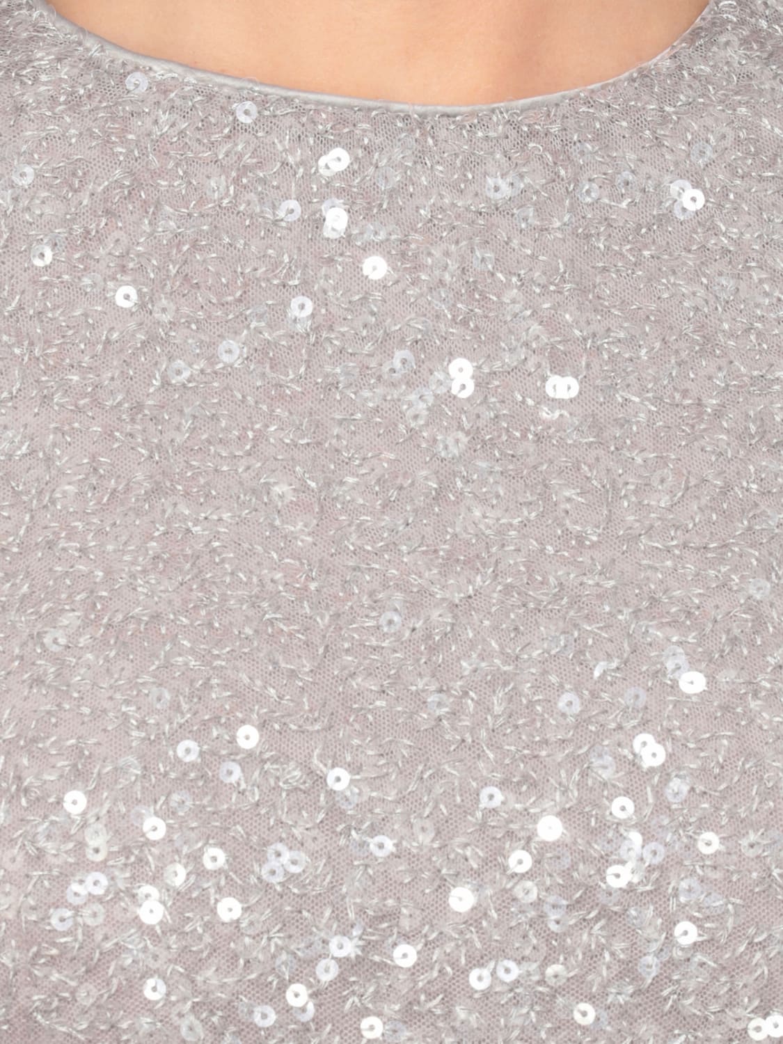 ROTATE DRESS: Dress woman Rotate, Grey - Img 3