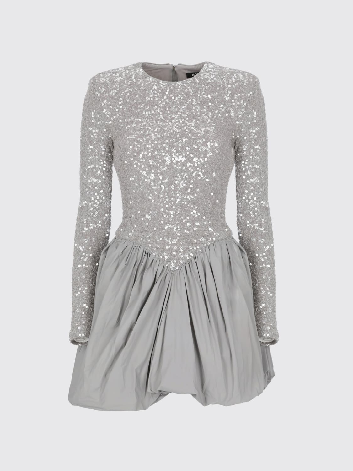 ROTATE DRESS: Dress woman Rotate, Grey - Img 4