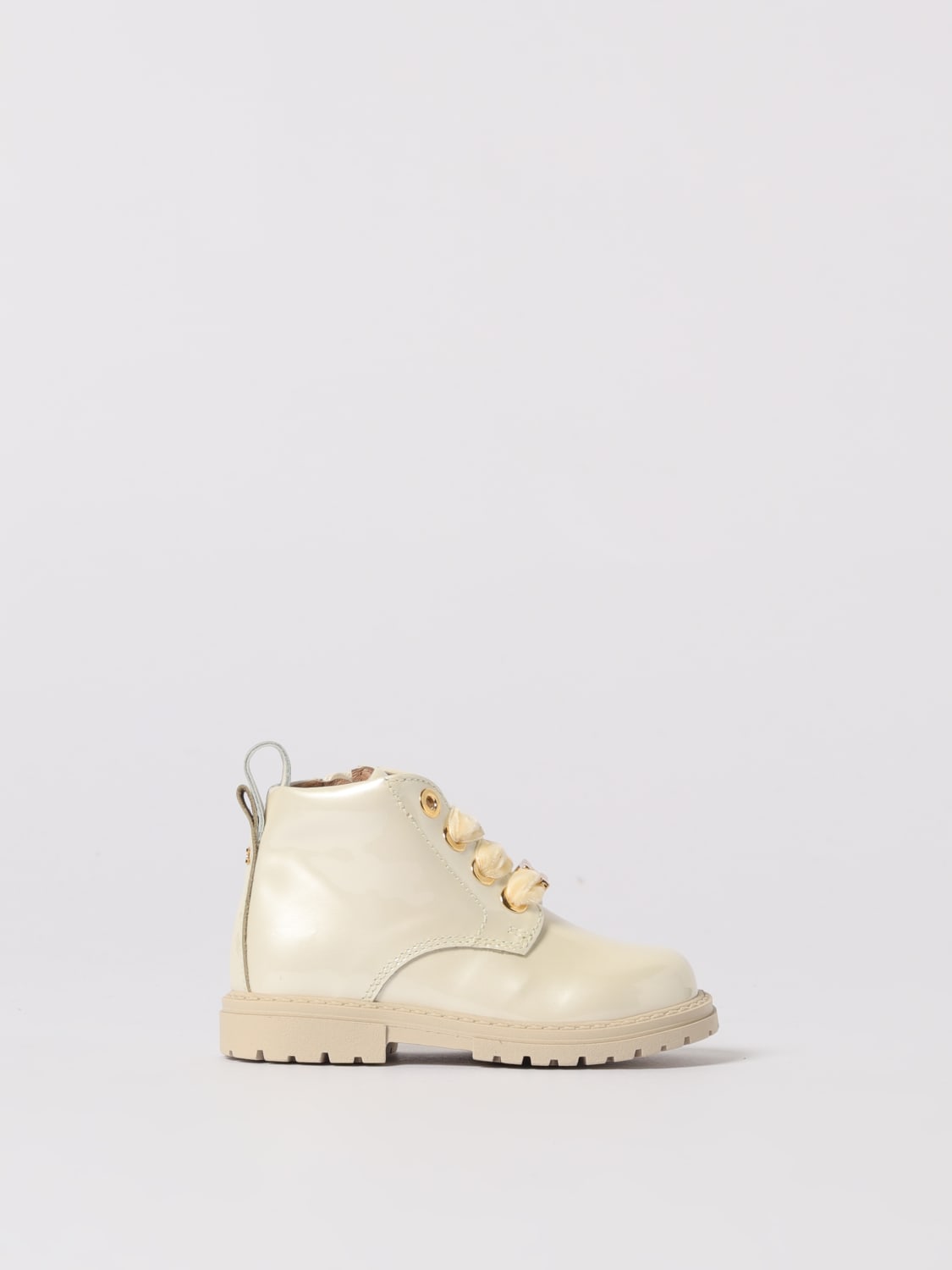 ELISABETTA FRANCHI LA MIA BAMBINA ZAPATOS: Zapatos niños Elisabetta Franchi La Mia Bambina, Blanco - Img 1