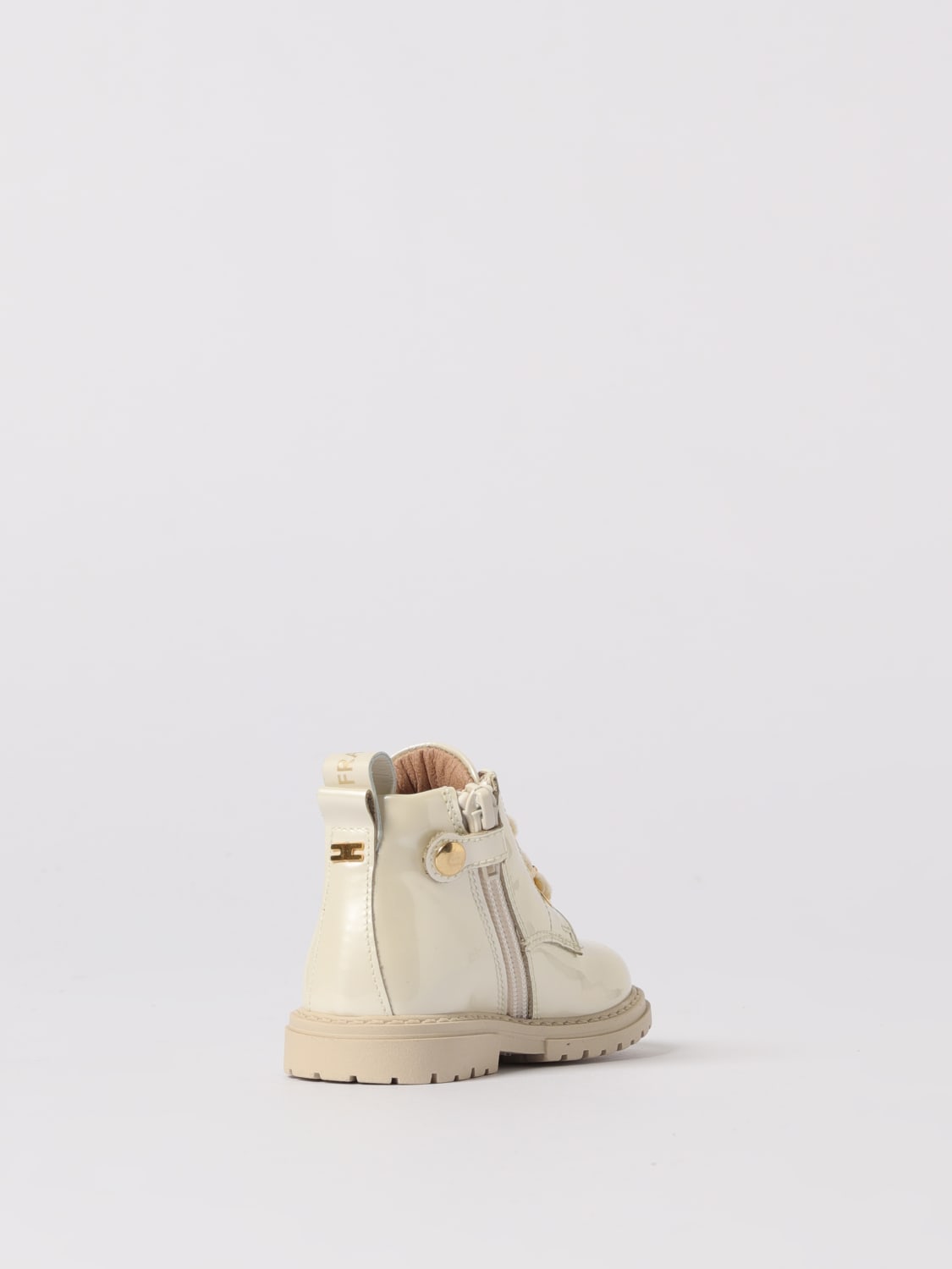ELISABETTA FRANCHI LA MIA BAMBINA ZAPATOS: Zapatos niños Elisabetta Franchi La Mia Bambina, Blanco - Img 3
