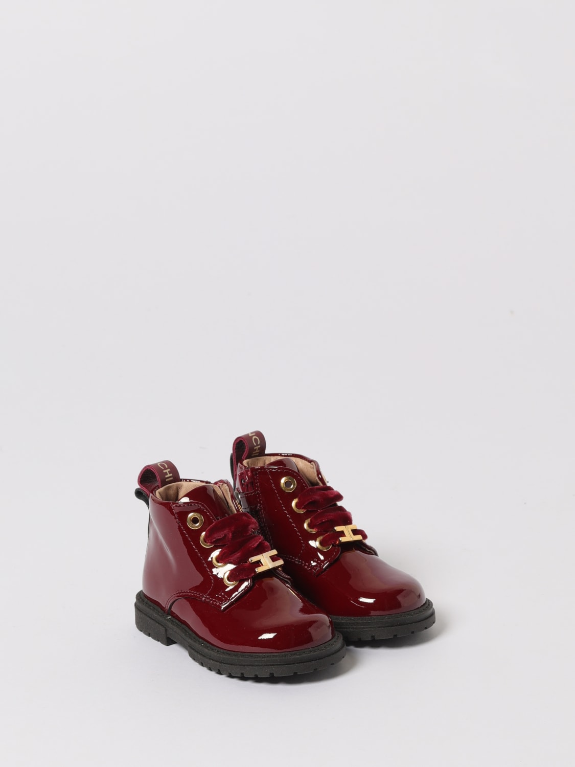 ELISABETTA FRANCHI LA MIA BAMBINA ОБУВЬ: Обувь Детское Elisabetta Franchi La Mia Bambina, Бургунди - Img 2