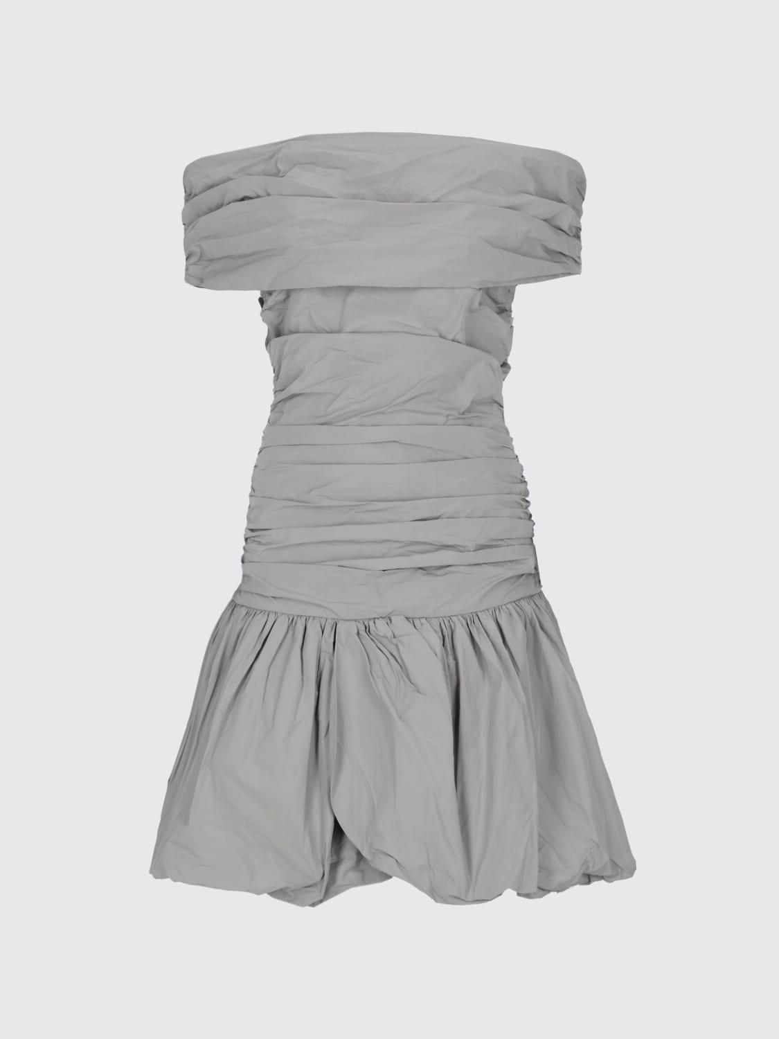 ROTATE DRESS: Dress woman Rotate, Grey - Img 4