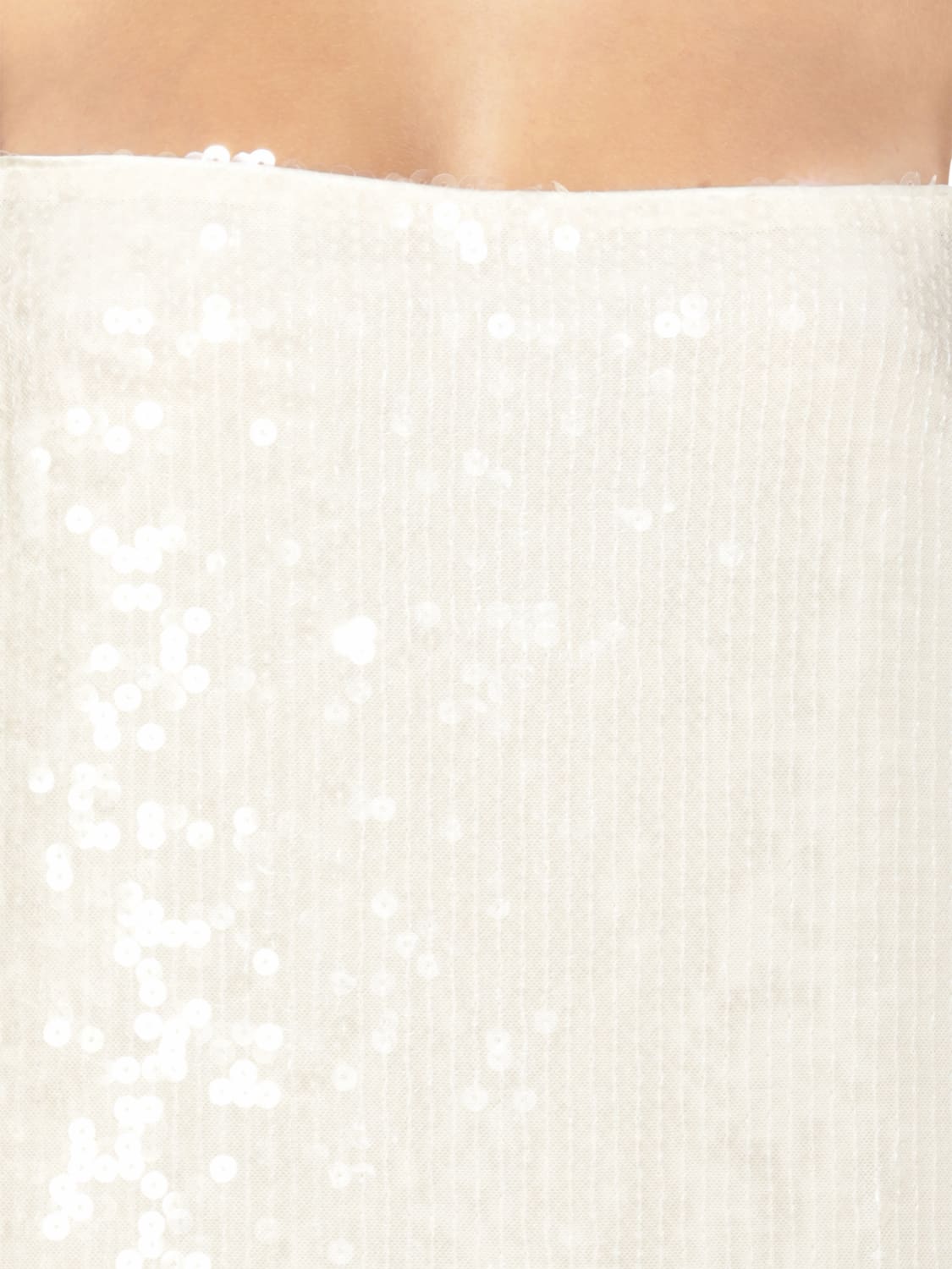 ROTATE DRESS: Dress woman Rotate, Ivory - Img 4