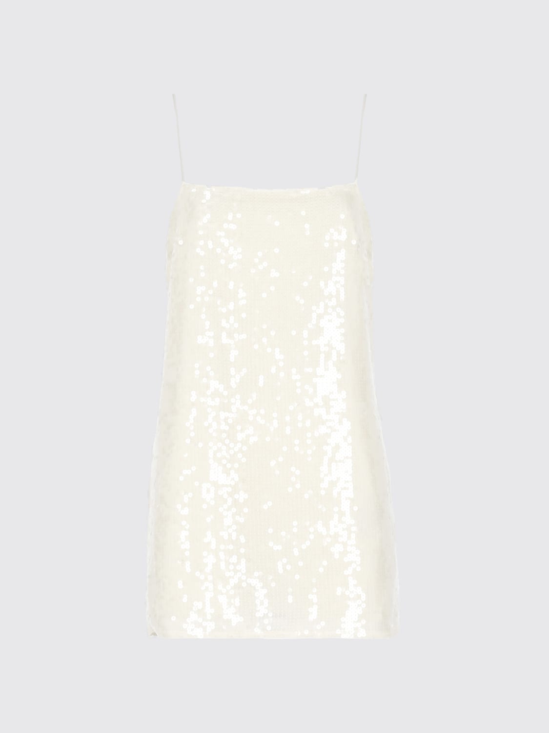 ROTATE DRESS: Dress woman Rotate, Ivory - Img 5