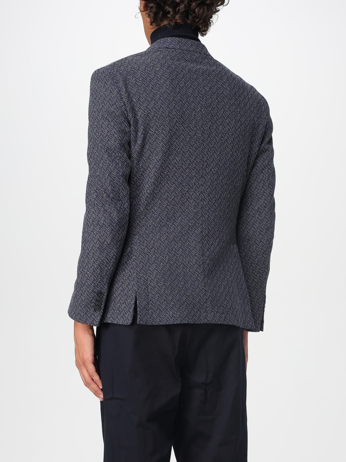 MANUEL RITZ JACKET: Blazer men Manuel Ritz, Blue - Img 2