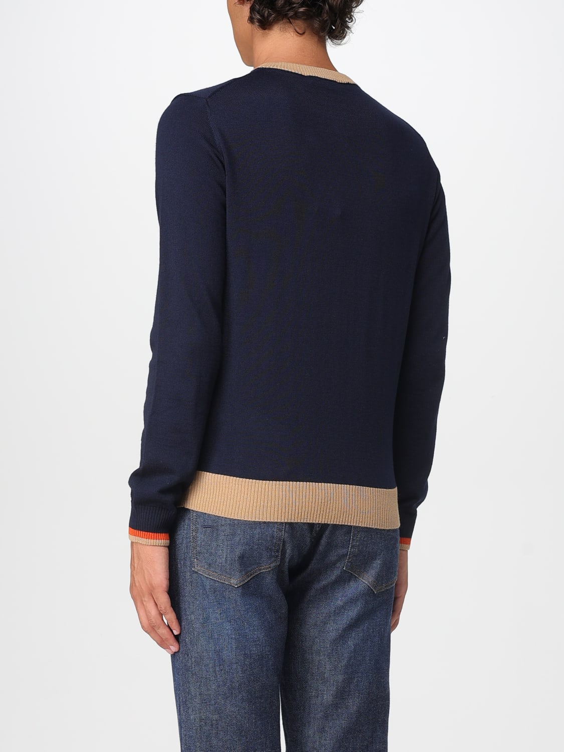 MANUEL RITZ SWEATER: Sweater men Manuel Ritz, Blue - Img 2