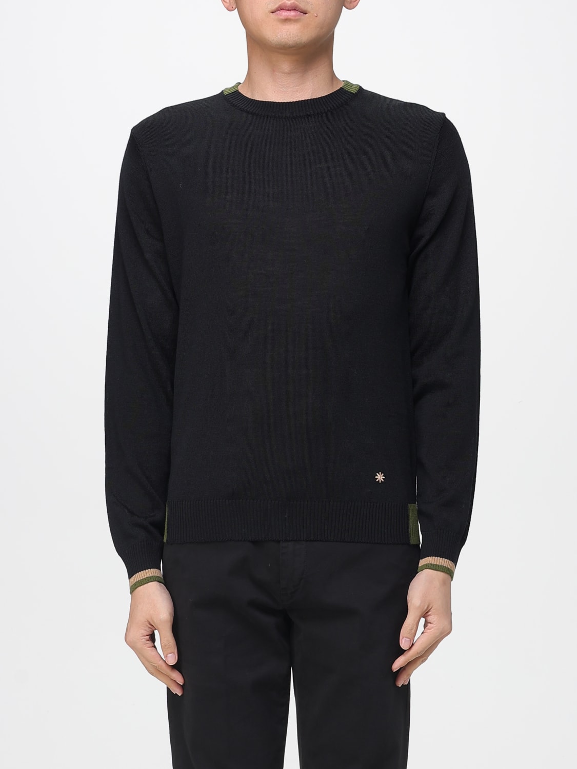MANUEL RITZ SWEATER: Sweater men Manuel Ritz, Navy - Img 1