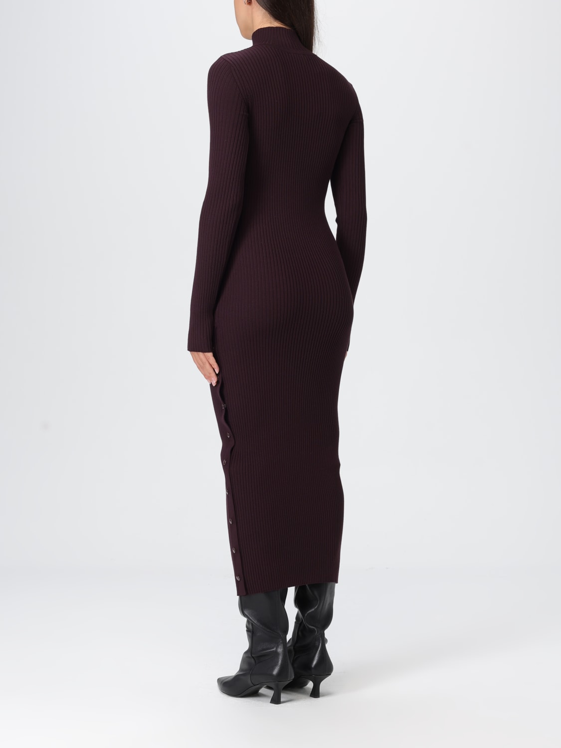 COURRÈGES DRESS: Dress woman CourrÈges, Violet - Img 2