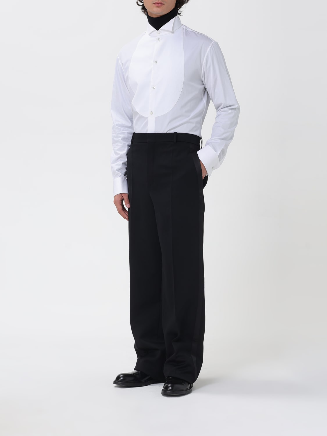 SAINT LAURENT PANTS: Pants men Saint Laurent, Black - Img 2