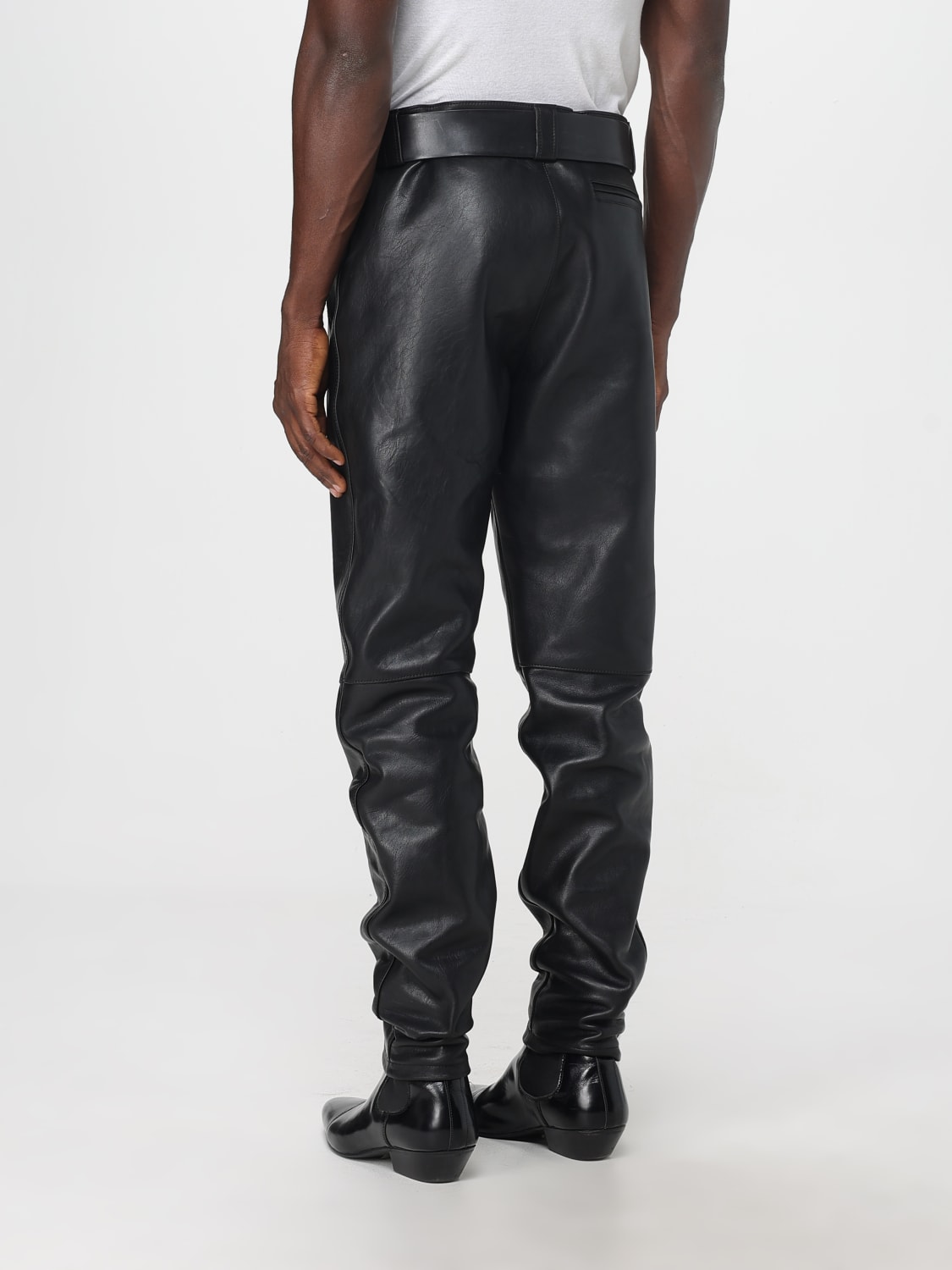 SAINT LAURENT PANTS: Pants men Saint Laurent, Black - Img 3