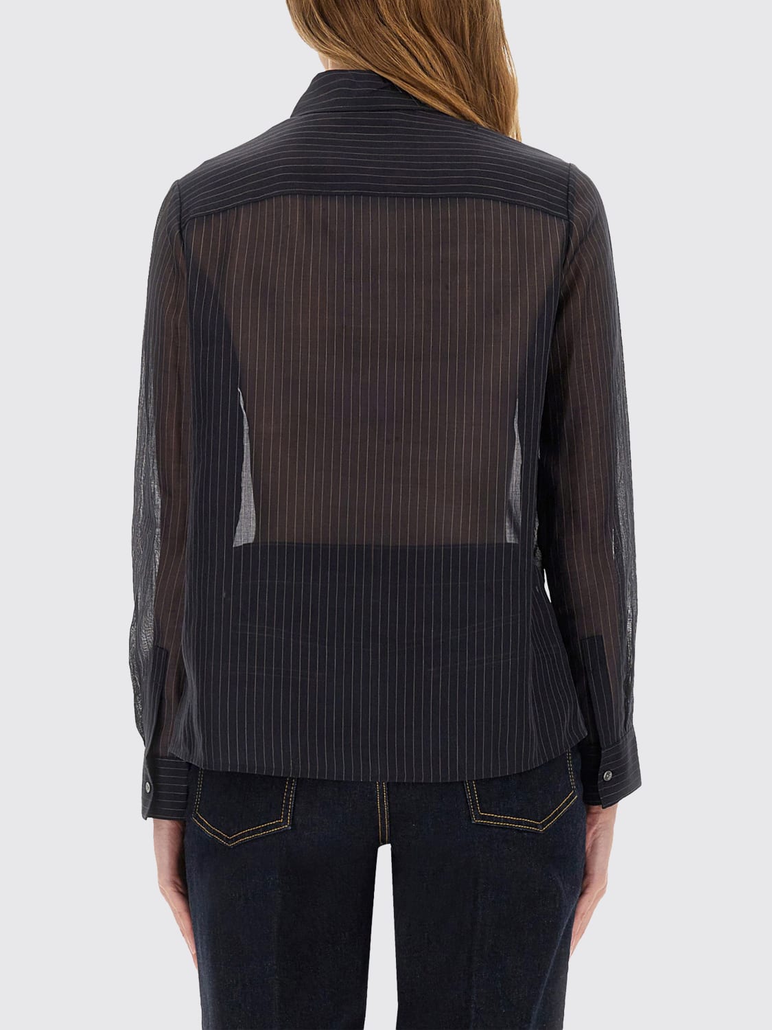 TORY BURCH CHEMISE: Chemise femme Tory Burch, Bleu - Img 3