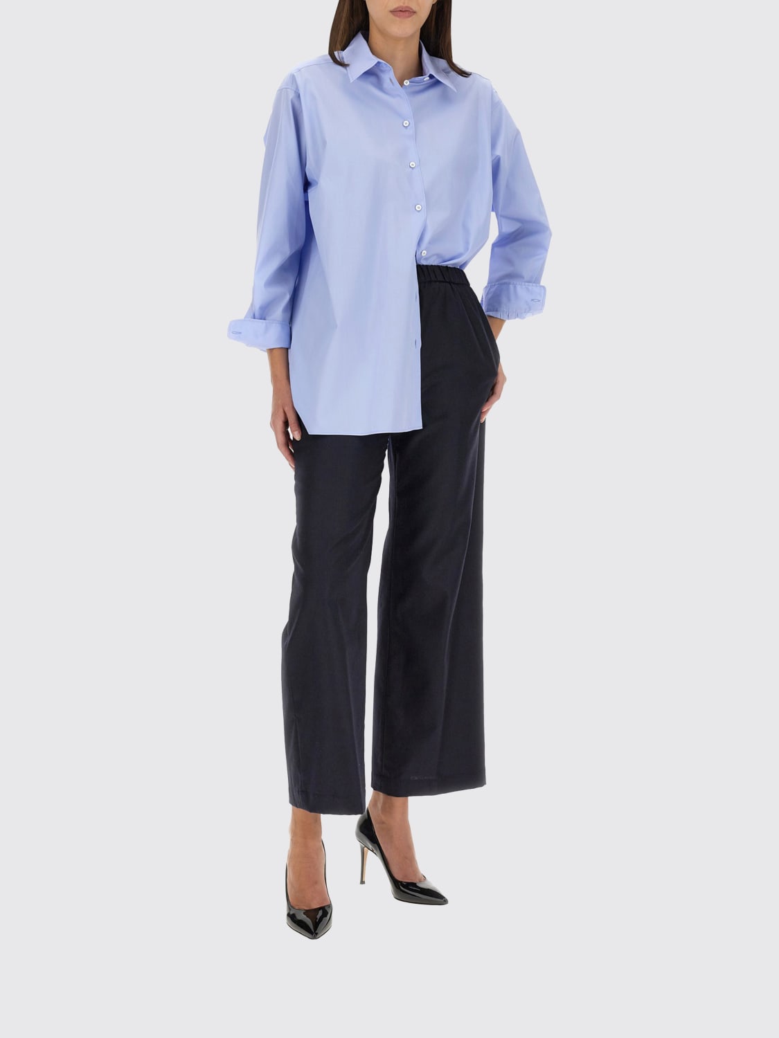 ASPESI PANTS: Pants woman Aspesi, Blue - Img 2