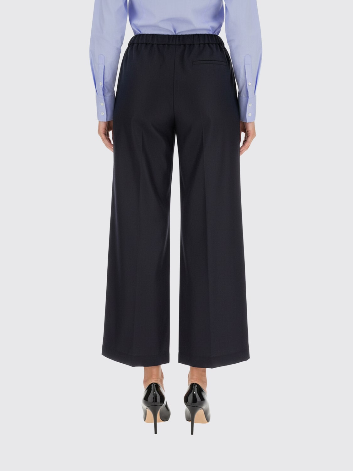 ASPESI PANTS: Pants woman Aspesi, Blue - Img 3