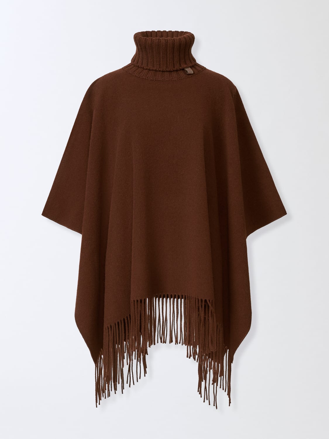 FABIANA FILIPPI COAT: Cape woman Fabiana Filippi, Ebony - Img 5