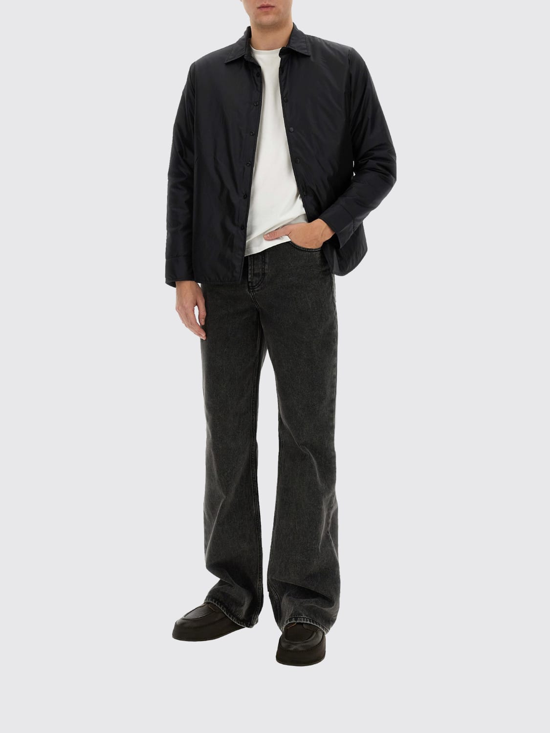 ASPESI CAMICIA: Camicia Aspesi in nylon , Nero - Img 2