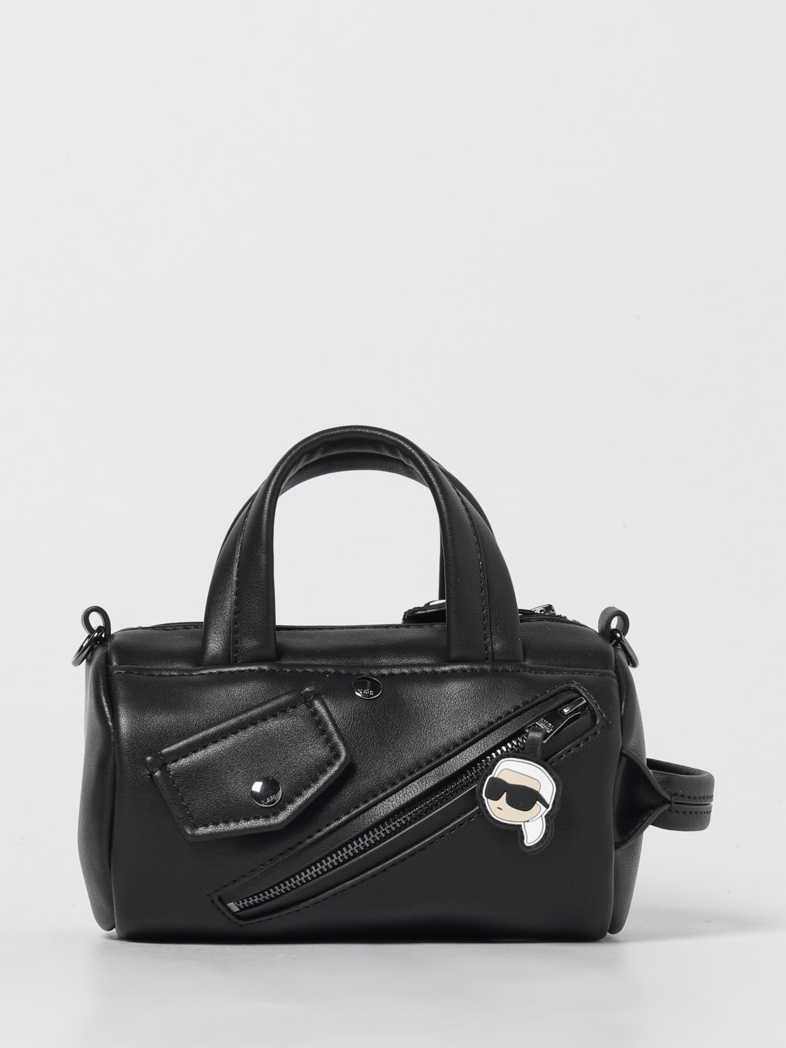 KARL LAGERFELD KIDS TASCHE: Tasche kinder Karl Lagerfeld Kids, Schwarz - Img 1