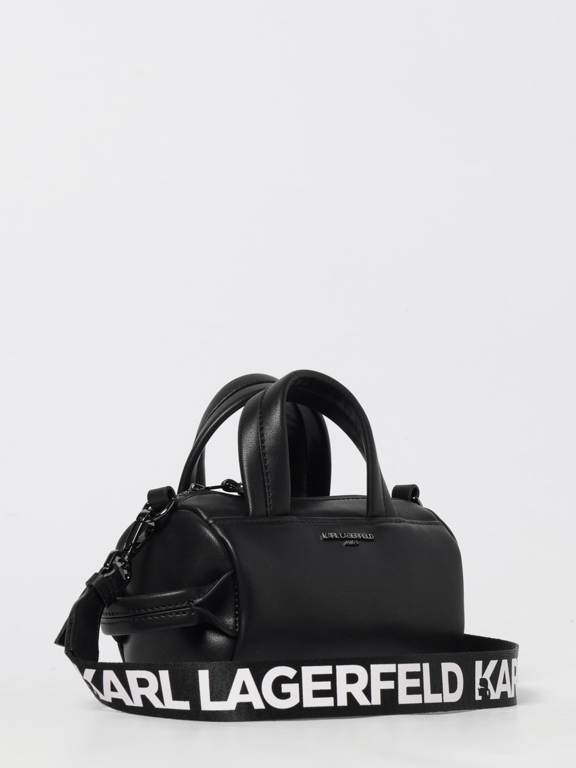 KARL LAGERFELD KIDS TASCHE: Tasche kinder Karl Lagerfeld Kids, Schwarz - Img 2