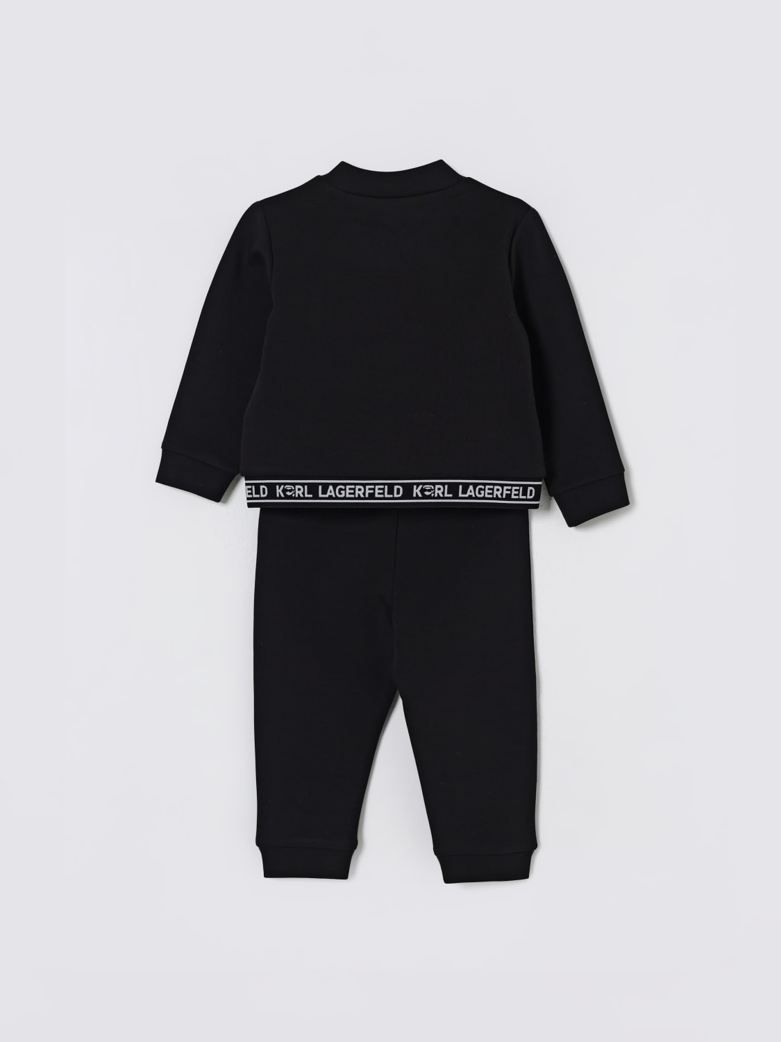 KARL LAGERFELD KIDS КОСТЮМЧИК: Комплект Детское Karl Lagerfeld Kids, Черный - Img 2