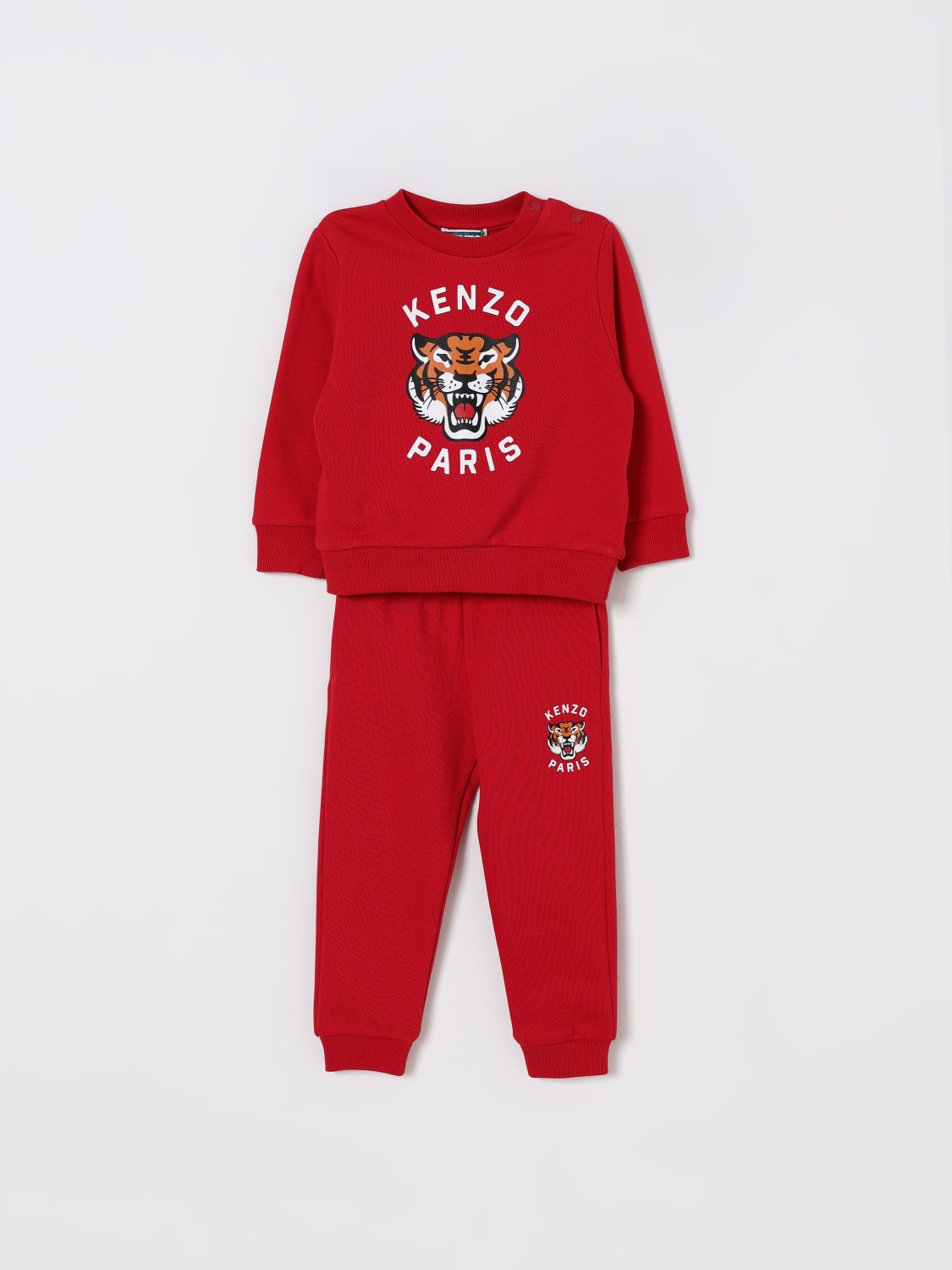KENZO KIDS JUMPSUIT: Tracksuits kids Kenzo Kids, Red - Img 1