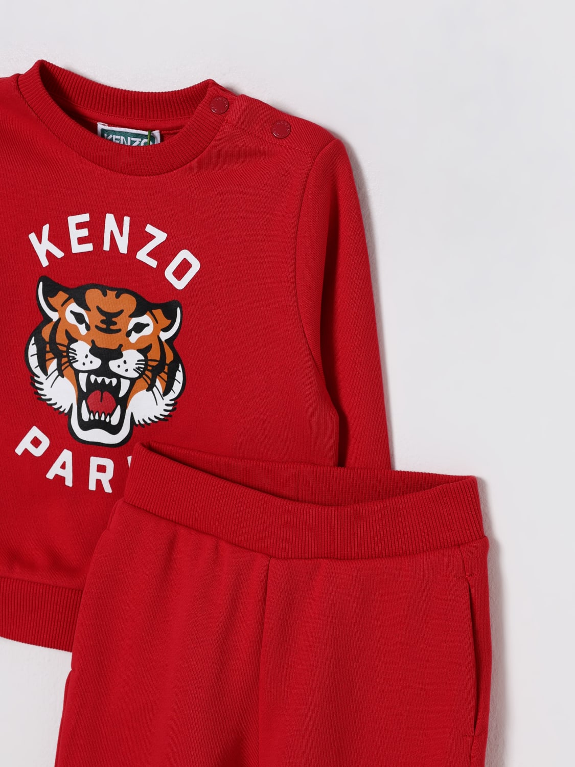 KENZO KIDS JUMPSUIT: Tracksuits kids Kenzo Kids, Red - Img 3