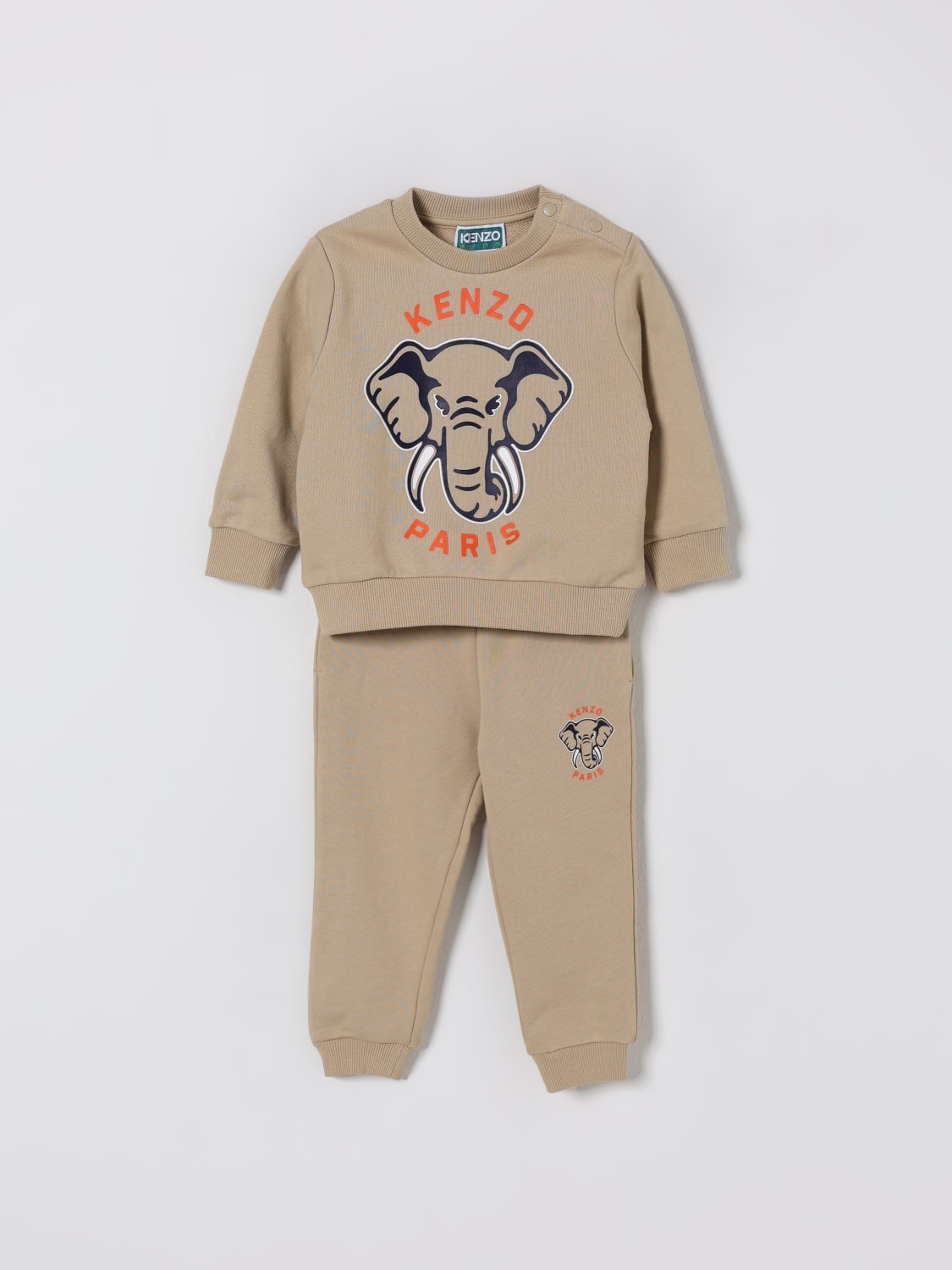 KENZO KIDS JUMPSUIT: Tracksuits kids Kenzo Kids, Beige - Img 1