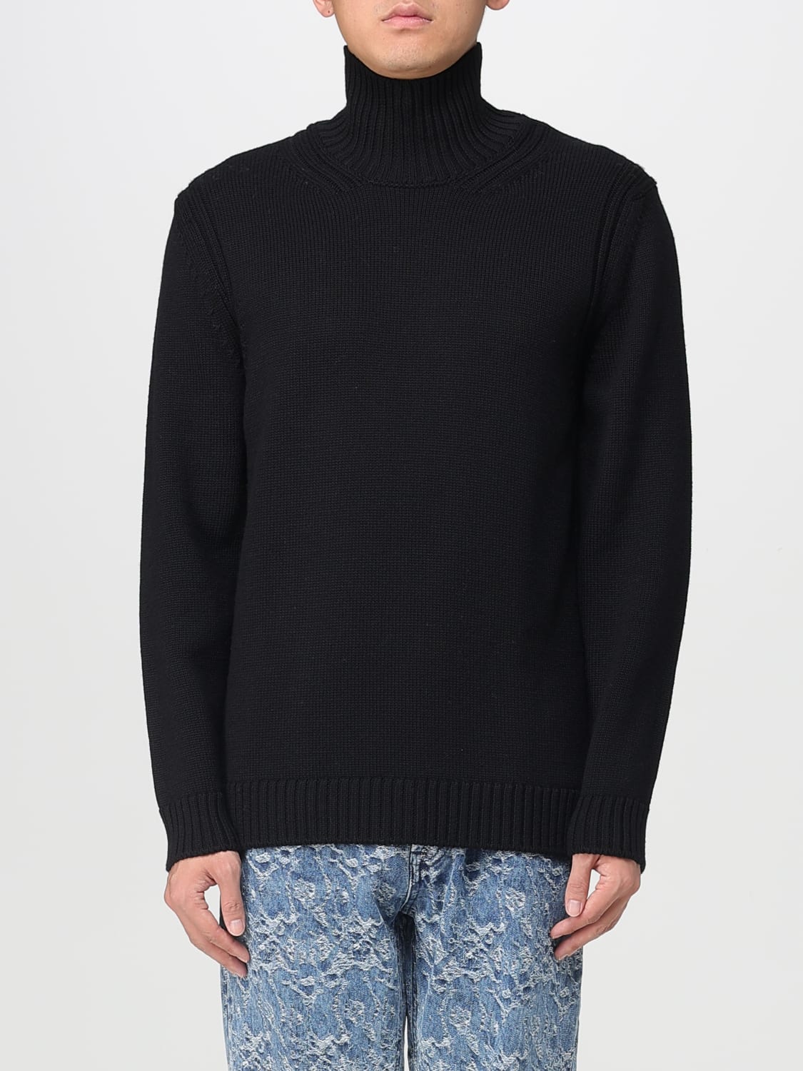 DONDUP SWEATER: Sweater men Dondup, Black - Img 1