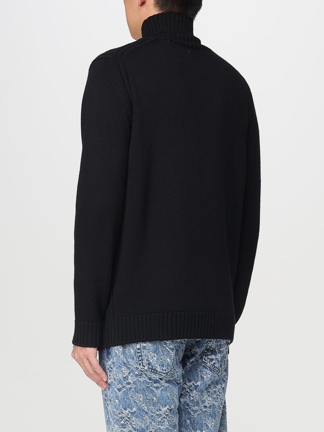 DONDUP SWEATER: Sweater men Dondup, Black - Img 2