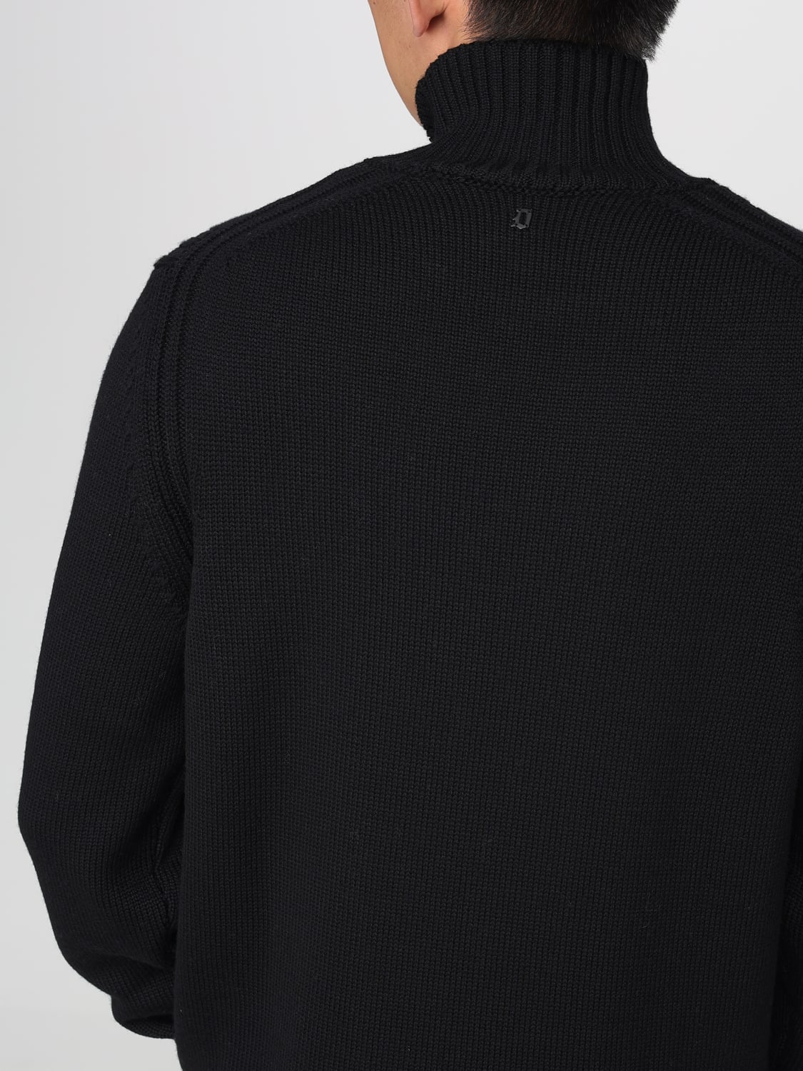DONDUP SWEATER: Sweater men Dondup, Black - Img 3