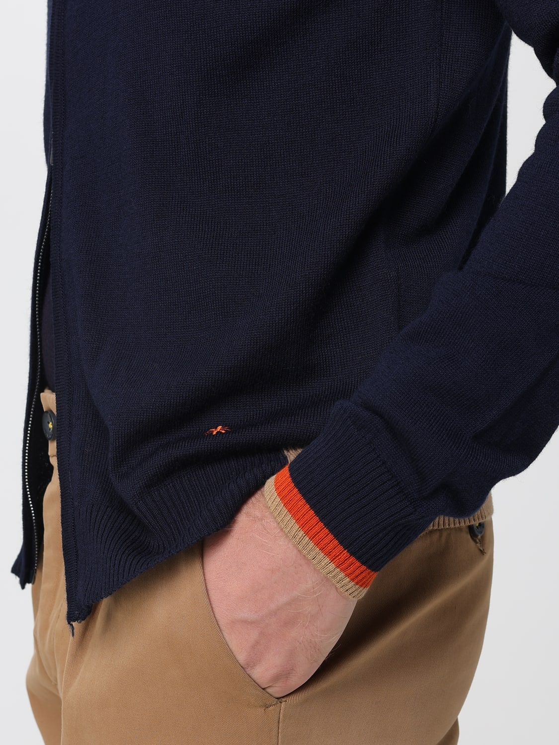 MANUEL RITZ SWEATER: Sweater men Manuel Ritz, Blue - Img 4