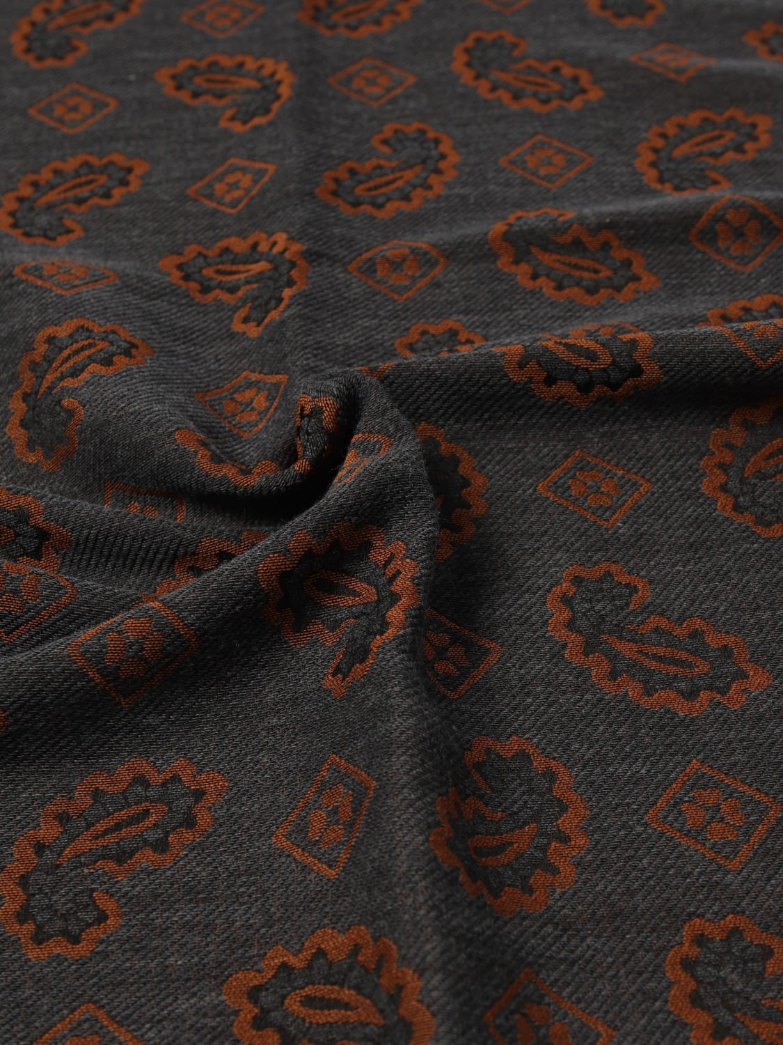 MANUEL RITZ SCARF: Scarf men Manuel Ritz, Grey - Img 3