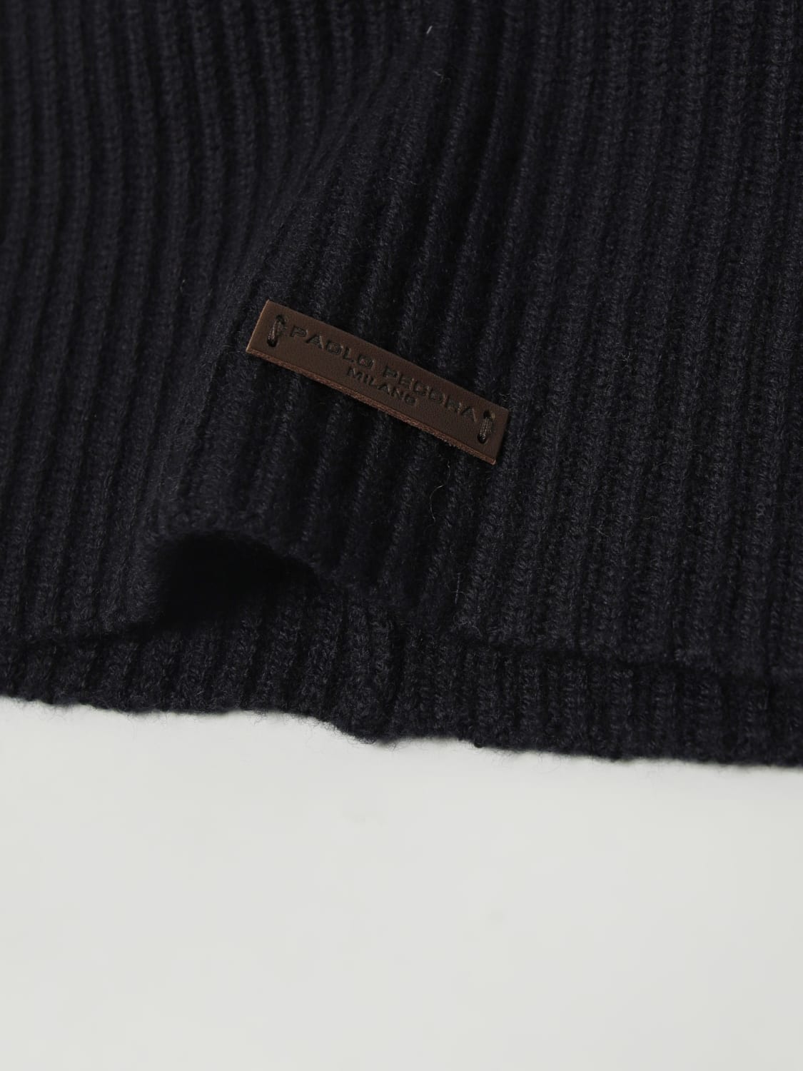 MANUEL RITZ SCARF: Scarf men Manuel Ritz, Blue - Img 3