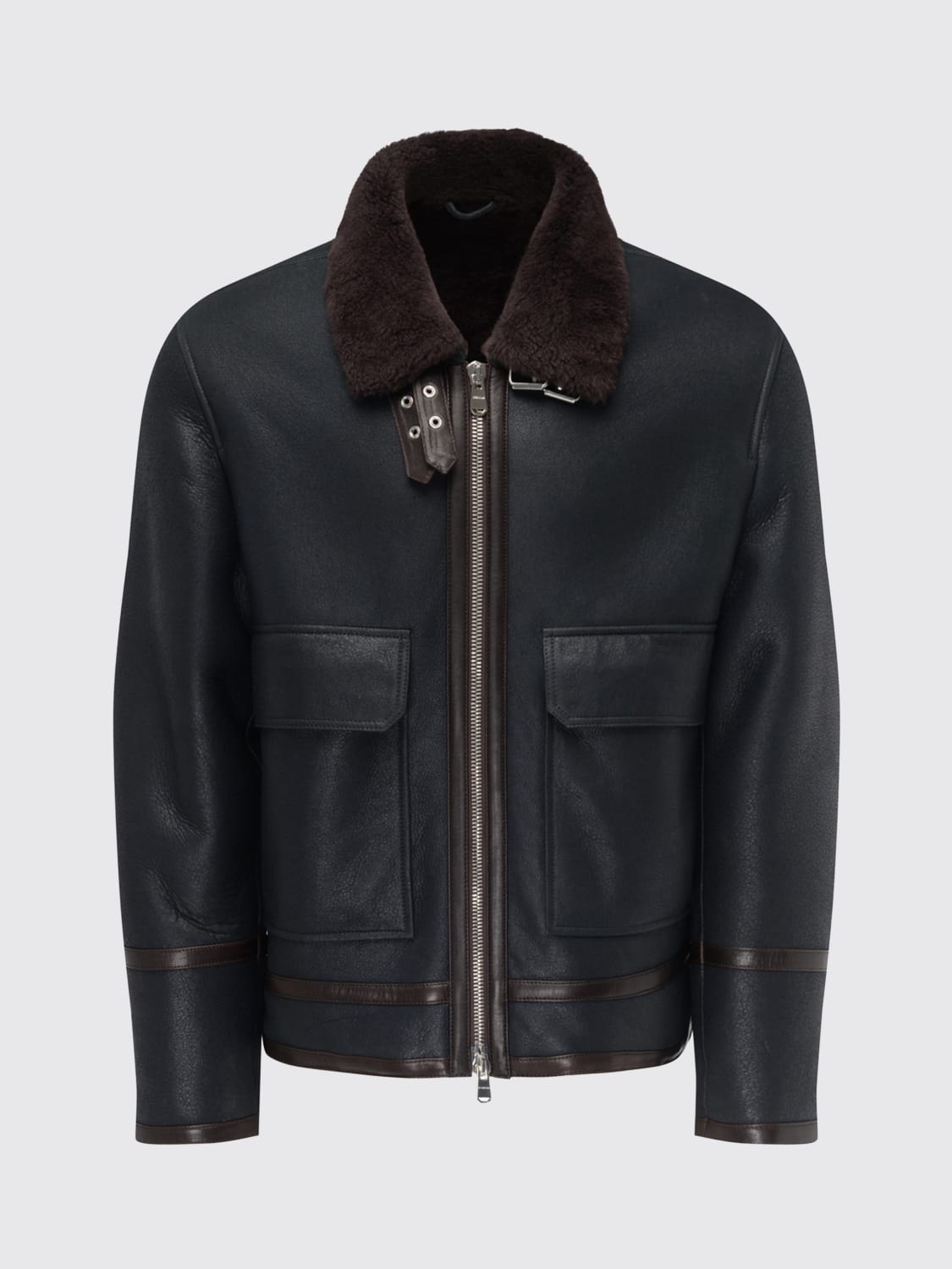 DONDUP JACKET: Coat men Dondup, Blue - Img 4