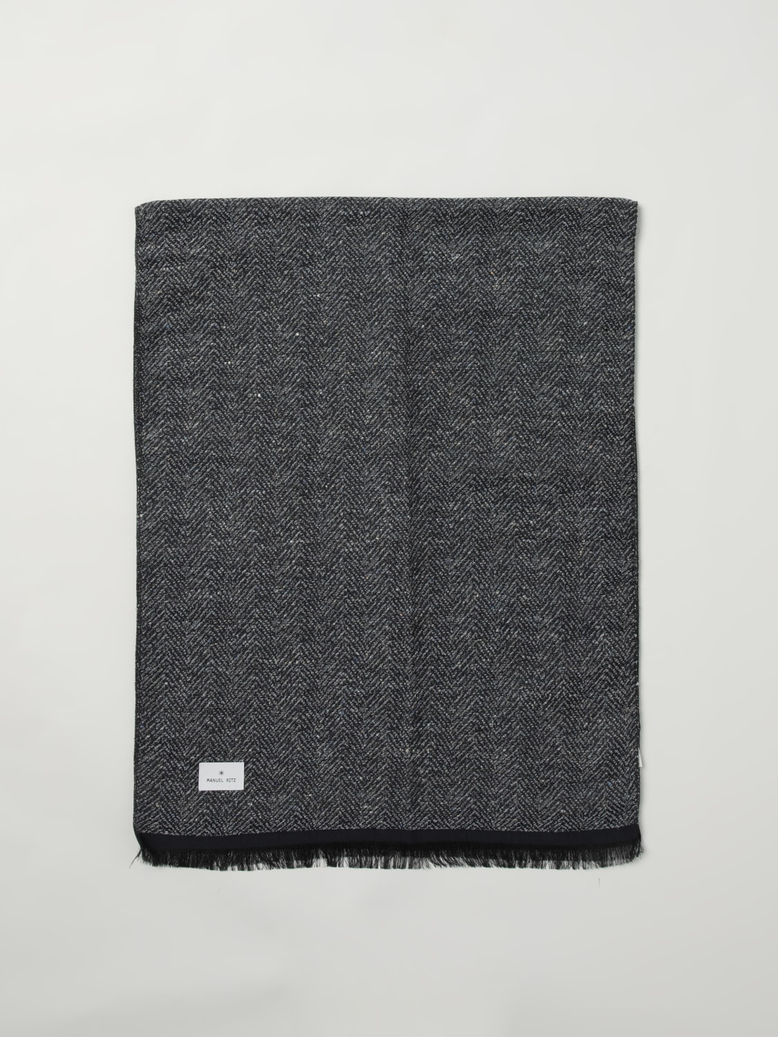 MANUEL RITZ SCARF: Scarf men Manuel Ritz, Blue - Img 1