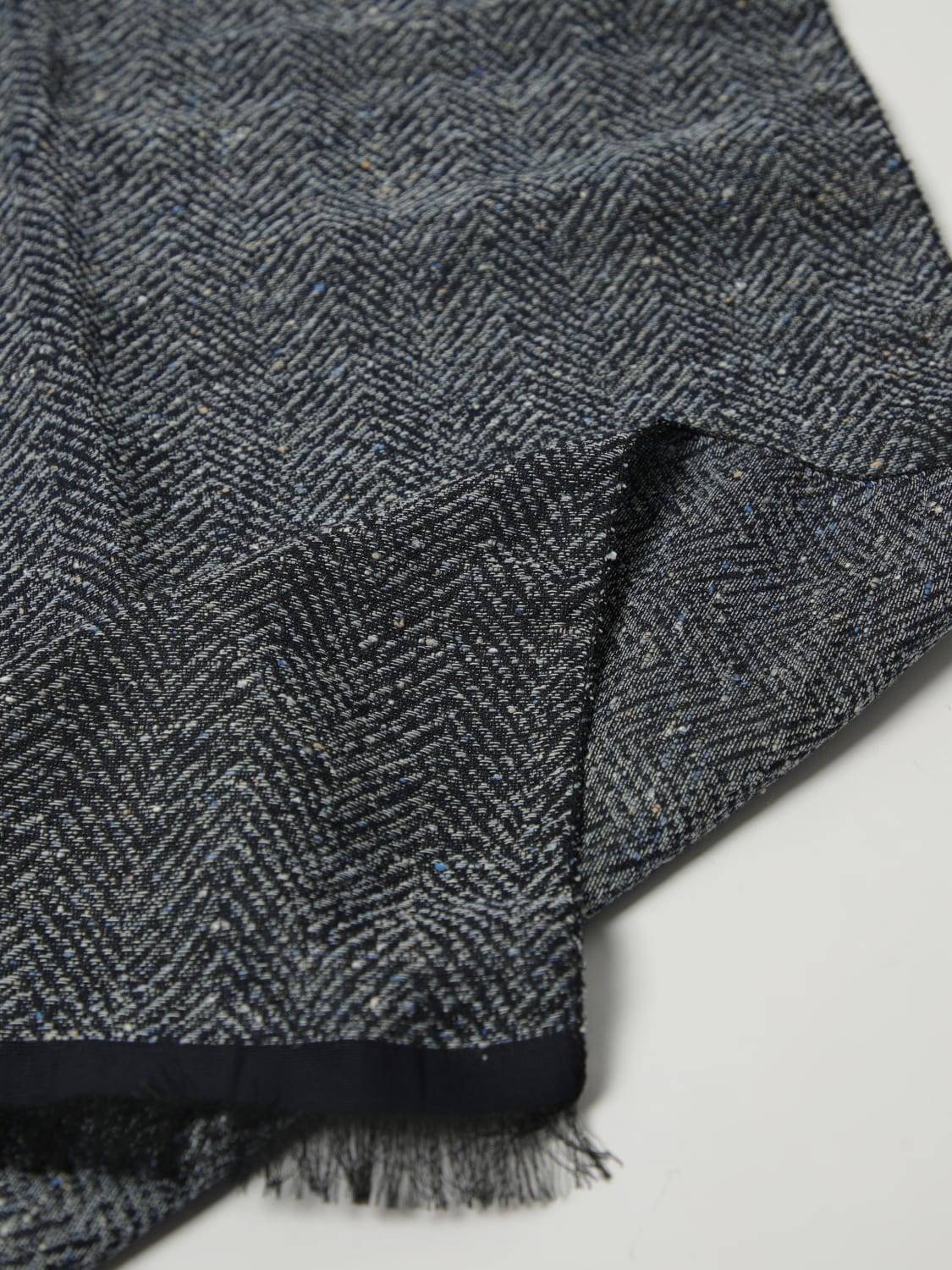 MANUEL RITZ SCARF: Scarf men Manuel Ritz, Blue - Img 3